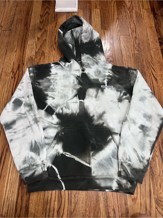 TALENTLESS Other - Talentless Men’s Heavyweight Hoodie Tie Dye Graphic Black And White Size Medium